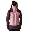 Deep Plum-Lilas - Pack Shot - Dare 2B Womens-Ladies Torrek II Colour Block Waterproof Jacket