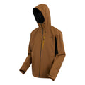 Nut Brown-Black - Side - Regatta Mens Birchdale II Waterproof Jacket