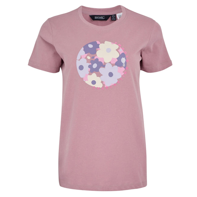 Lilas - Front - Regatta Womens-Ladies Filandra VX Everlasting Bloom Floral T-Shirt