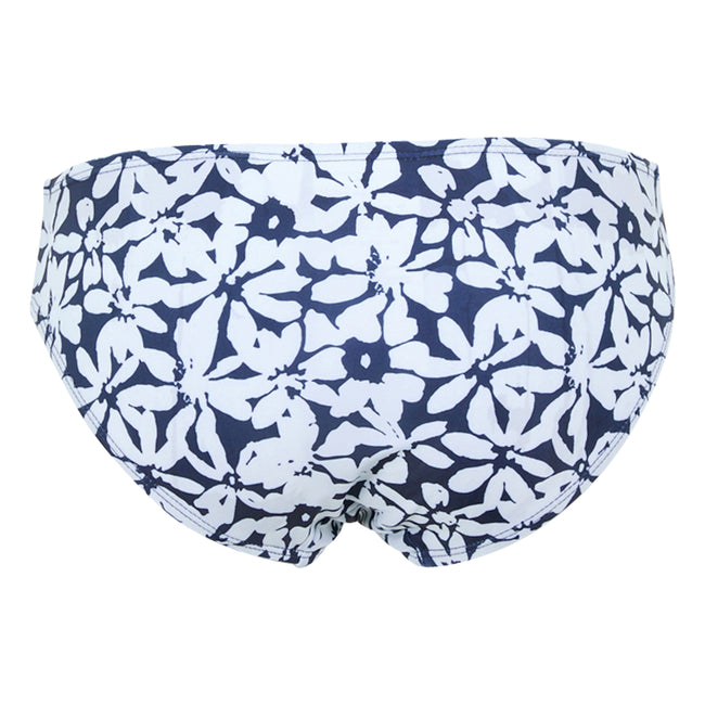 Navy-White - Back - Regatta Womens-Ladies Aceana Large Floral Bikini Bottoms