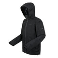 Black - Side - Regatta Mens Oakhowe Waterproof Jacket