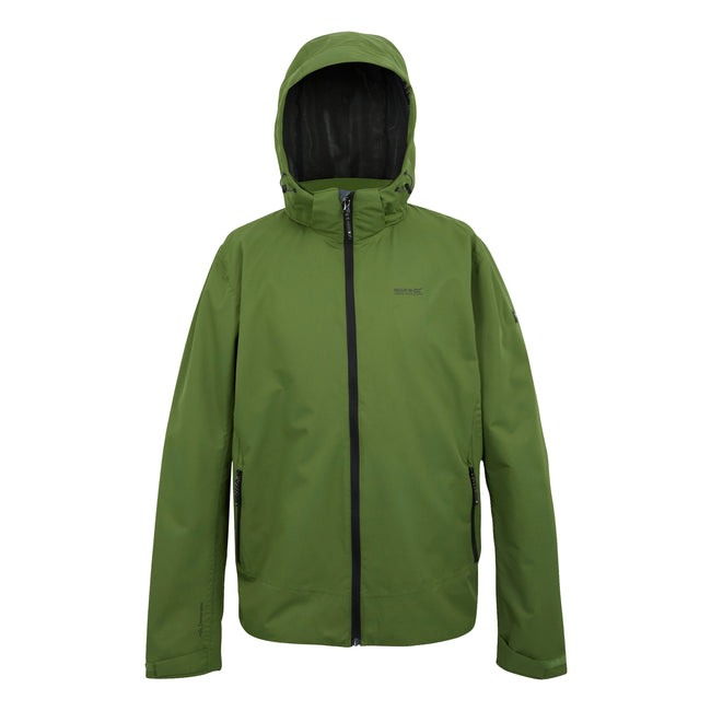 Nephrite Green - Front - Regatta Mens Oakhowe Waterproof Jacket