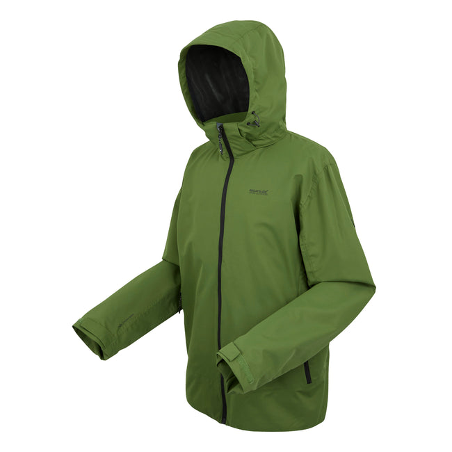Nephrite Green - Side - Regatta Mens Oakhowe Waterproof Jacket