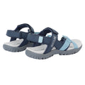 Navy-Stone Blue - Back - Regatta Womens-Ladies Santa Clara II Sandals
