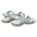 Glacier Green-Light Vanilla - Back - Regatta Womens-Ladies Santa Clara II Sandals
