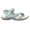 Glacier Green-Light Vanilla - Lifestyle - Regatta Womens-Ladies Santa Clara II Sandals