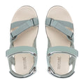 Glacier Green-Light Vanilla - Pack Shot - Regatta Womens-Ladies Santa Clara II Sandals