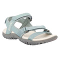 Glacier Green-Light Vanilla - Front - Regatta Womens-Ladies Santa Clara II Sandals