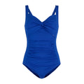 Brightest Blue - Front - Regatta Womens-Ladies Sakari Tummy Control Seeksucker One Piece Swimsuit