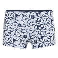 Navy-White - Front - Regatta Womens-Ladies Aceana Floral Bikini Bottoms