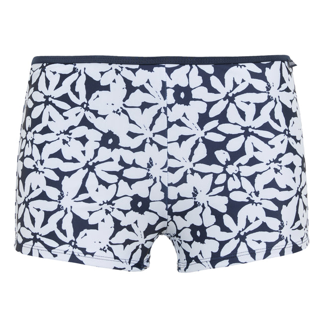 Navy-White - Front - Regatta Womens-Ladies Aceana Floral Bikini Bottoms