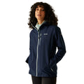 Navy-Icy Morn - Lifestyle - Regatta Womens-Ladies Birchdale II Waterproof Jacket