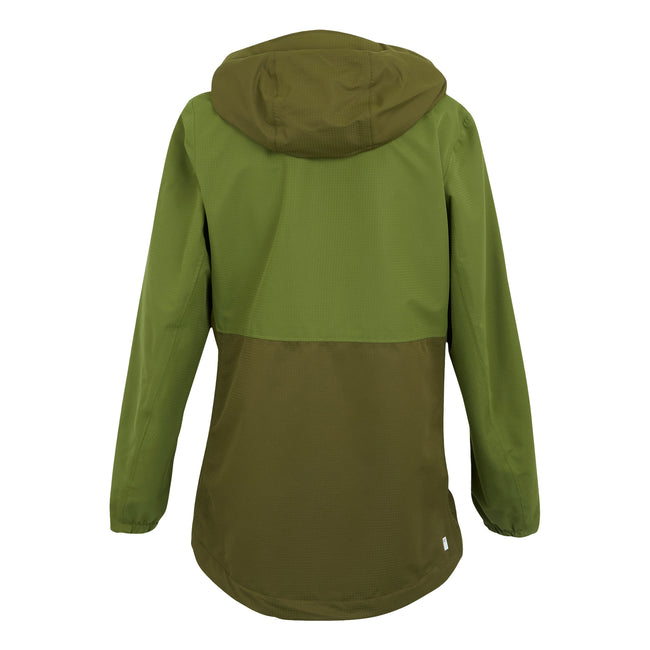 Nephrite Green-Camo Green - Back - Regatta Womens-Ladies Hamara IV Waterproof Jacket