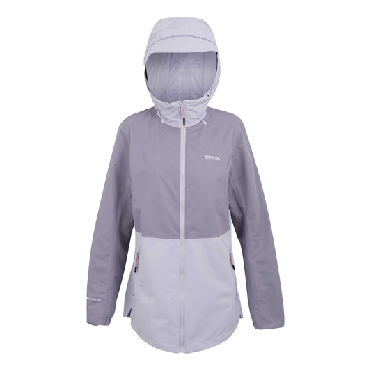 Purple Sage-Wisteria - Front - Regatta Womens-Ladies Hamara IV Waterproof Jacket