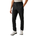 Black - Lifestyle - Regatta Mens Gadley Stretch Trousers