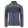 Charcoal Grey-Black Marl - Front - Dare 2B Mens Venture Fleece Jacket
