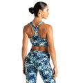 Mist - Pack Shot - Dare 2B Womens-Ladies Swift III Dash Print Sports Bra