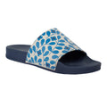 Blue - Front - Regatta Womens-Ladies Orla Kiely Jasmine Flower Sliders