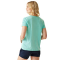 Aruba Blue - Pack Shot - Regatta Womens-Ladies Filandra VX Paddle Board T-Shirt