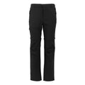 Black - Front - Regatta Mens Highton II Zip-Off Hiking Trousers