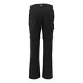 Black - Back - Regatta Mens Highton II Zip-Off Hiking Trousers