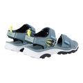 Grey-Wild Lime - Back - Regatta Mens Blaze Sandals