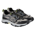 Grey-Black-Lime - Front - Regatta Mens Blaze Trainers