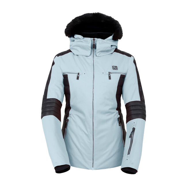Quiet Blue-Black - Front - Dare 2B Womens-Ladies Enlighten Ski Jacket