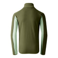 Olivine Green-Hedge Green - Back - Dare 2B Childrens-Kids Emergent IV Stretch Midlayer