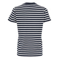 Navy-White - Back - Regatta Womens-Ladies Bayletta Striped T-Shirt