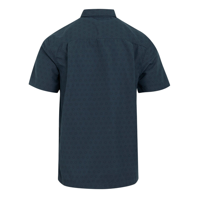 Moonlight Denim - Back - Regatta Mens Mindano IX Circle Short-Sleeved Shirt