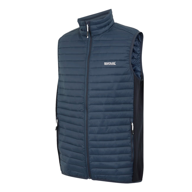 Moonlight Denim-Navy - Side - Regatta Mens Andreson Hybrid Padded Jacket