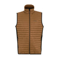 Nut Brown-Black - Front - Regatta Mens Andreson Hybrid Padded Jacket