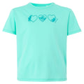 Aruba Blue - Front - Regatta Childrens-Kids Alvarado IX Hearts T-Shirt