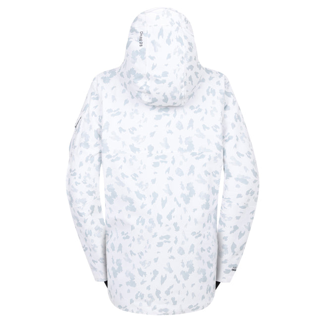Blanc De Blanc - Back - Dare 2B Womens-Ladies Slide Out Dash Print Overhead Ski Jacket