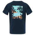 Navy - Back - Regatta Childrens-Kids Bosley VIII Parasailing T-Shirt