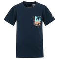 Navy - Front - Regatta Childrens-Kids Bosley VIII Parasailing T-Shirt