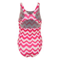 Pop - Back - Regatta Girls Katrisse Wavy Lines One Piece Swimsuit