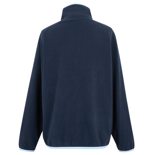 Navy-Chambray Blue - Back - Regatta Womens-Ladies Lilana Full Zip Fleece Jacket