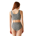 Black - Back - Regatta Womens-Ladies Orla Kiely Jasmine Flower Reversible Bikini