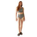 Black - Lifestyle - Regatta Womens-Ladies Orla Kiely Jasmine Flower Reversible Bikini