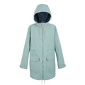 Glacier - Front - Regatta Womens-Ladies Navaeh Linear Waterproof Jacket
