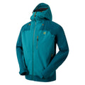 Dark Sea-Pacific Green - Side - Dare 2B Mens Torrek II Waterproof Jacket