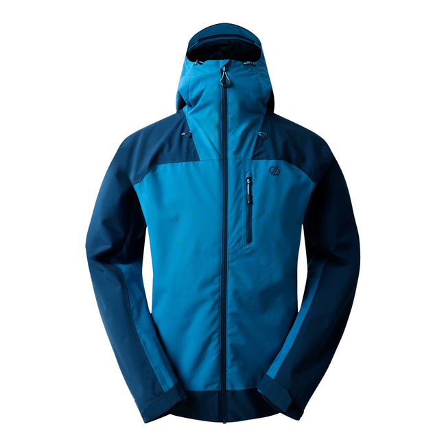 Moonlight Denim-Blue Steel - Front - Dare 2B Mens Torrek II Waterproof Jacket