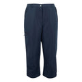 Navy - Front - Regatta Womens-Ladies Chaska III Walking Capri Cropped Trousers