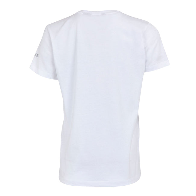 White - Back - Regatta Womens-Ladies Palm Tree T-Shirt