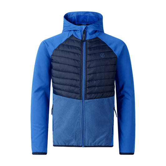 Oxford Blue - Front - Dare 2B Childrens-Kids Switch Out Padded Jacket