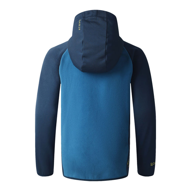 Moonlight Denim-Blue Sapphire - Back - Dare 2B Childrens-Kids Switch Out Padded Jacket