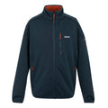 Moonlight Denim-Tangerine Tango - Front - Regatta Mens Kames Full Zip Fleece Jacket