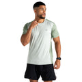 Aqua Grey-Hedge Green - Lifestyle - Dare 2B Mens Discernible III T-Shirt